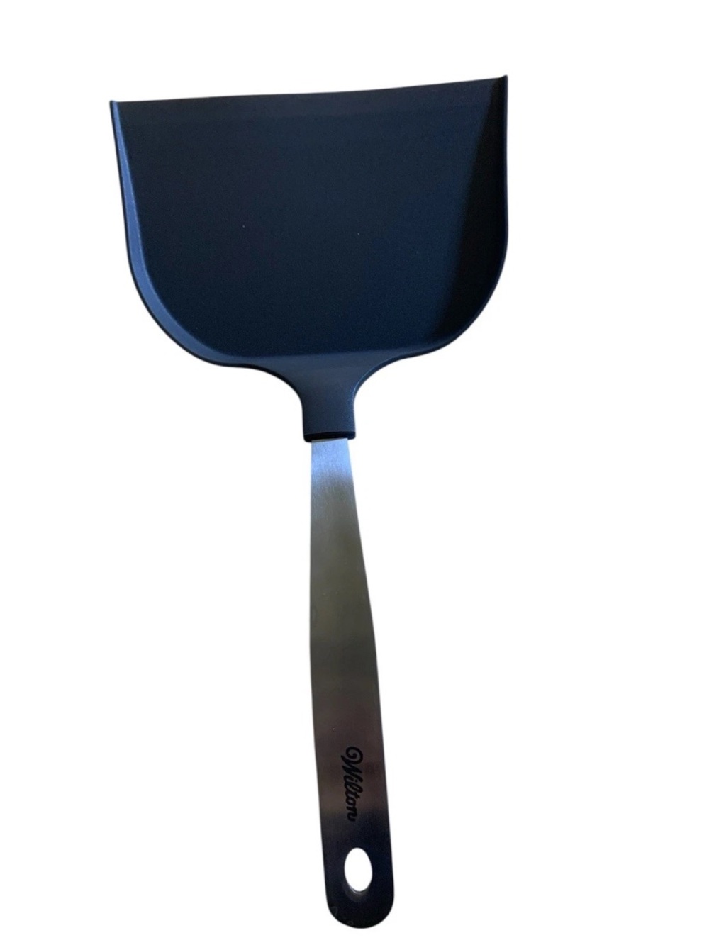 Wilton The Really Big Spatula Turner Baking Cookies Extra Wide Non-scratch Gray